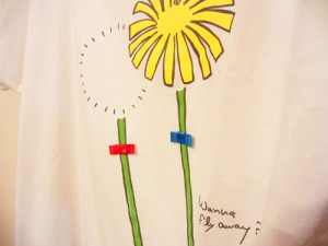 たんぽぽTシャツDetail